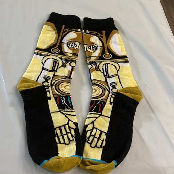 NWOT Star Wars Novelty Character Socks Men's Size 7-10 Buy more and save! - Picture 3 of 3